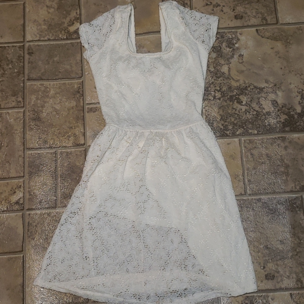 White summer dress